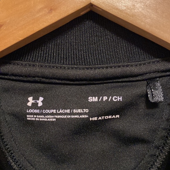 Under Armour Black Loose Fit Polo S - Picture 3 of 5